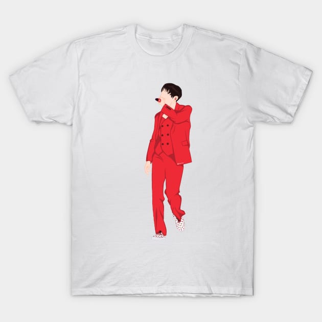 Jung Hoseok Of BTS T-Shirt by kart-box